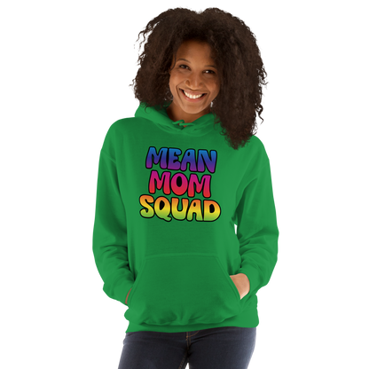 Mean Mom SQUAD | Colorful Adult Gamer Hoodie