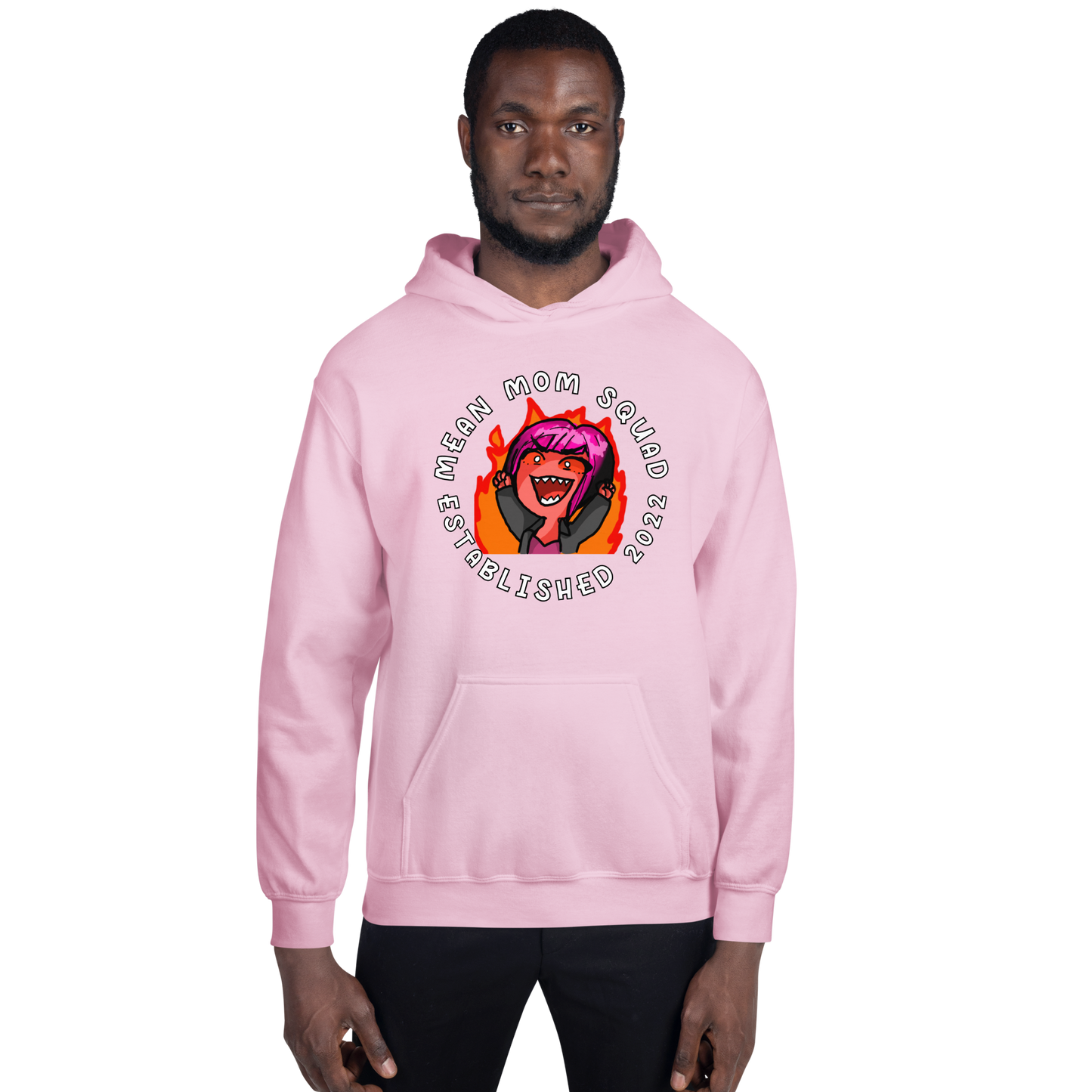 Mean Mom SQUAD Established | Adult Gamer Hoodie