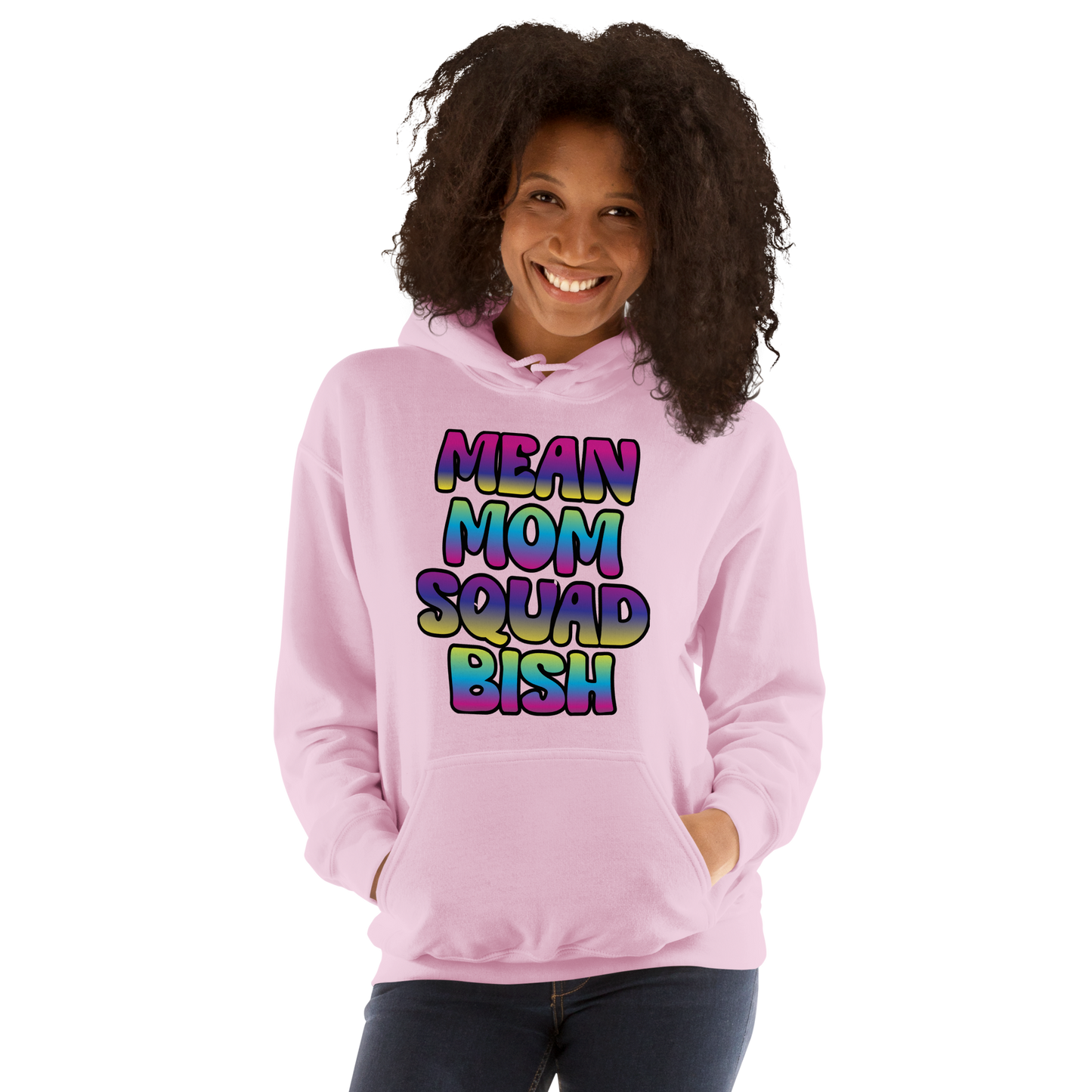 Mean Mom SQUAD BISH | Adult Gamer Hoodie