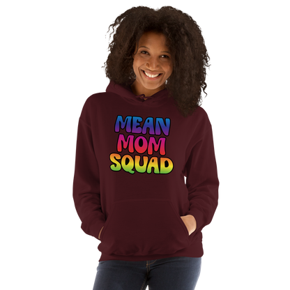 Mean Mom SQUAD | Colorful Adult Gamer Hoodie