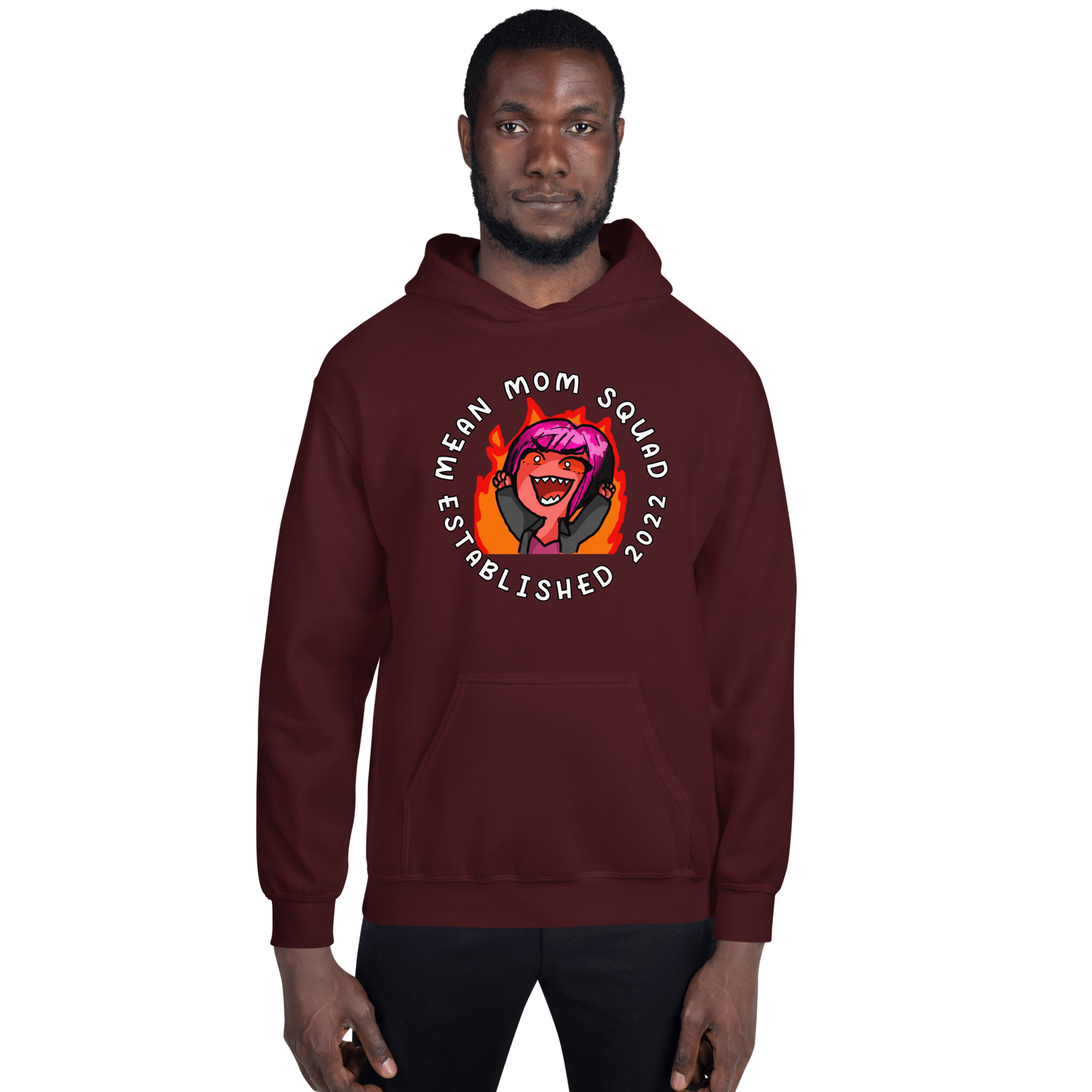 Mean Mom SQUAD Established | Adult Gamer Hoodie