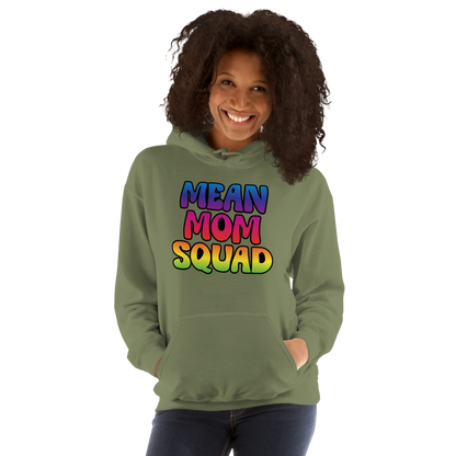 Mean Mom SQUAD | Colorful Adult Gamer Hoodie