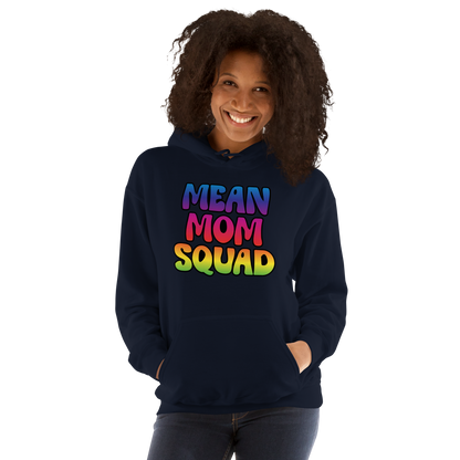 Mean Mom SQUAD | Colorful Adult Gamer Hoodie