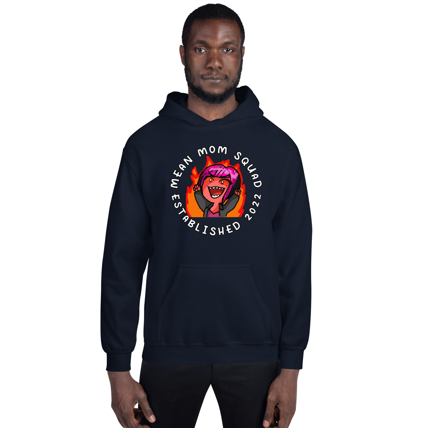 Mean Mom SQUAD Established | Adult Gamer Hoodie