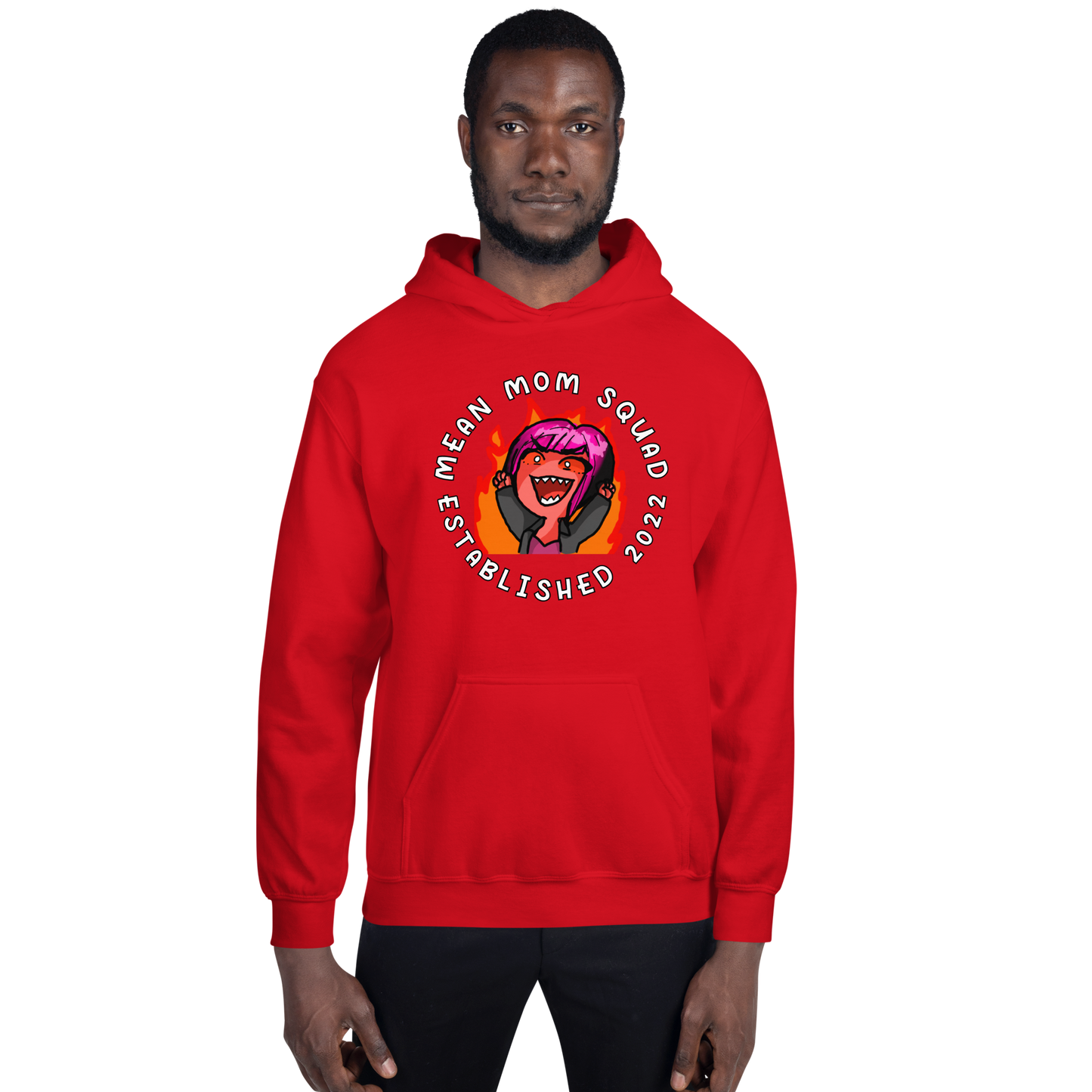 Mean Mom SQUAD Established | Adult Gamer Hoodie