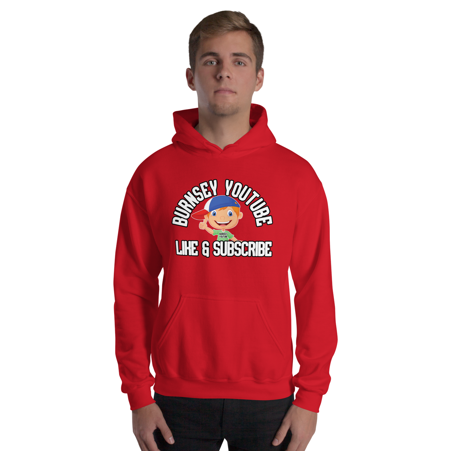 Burnsey YouTube | Adult Gamer Hoodie