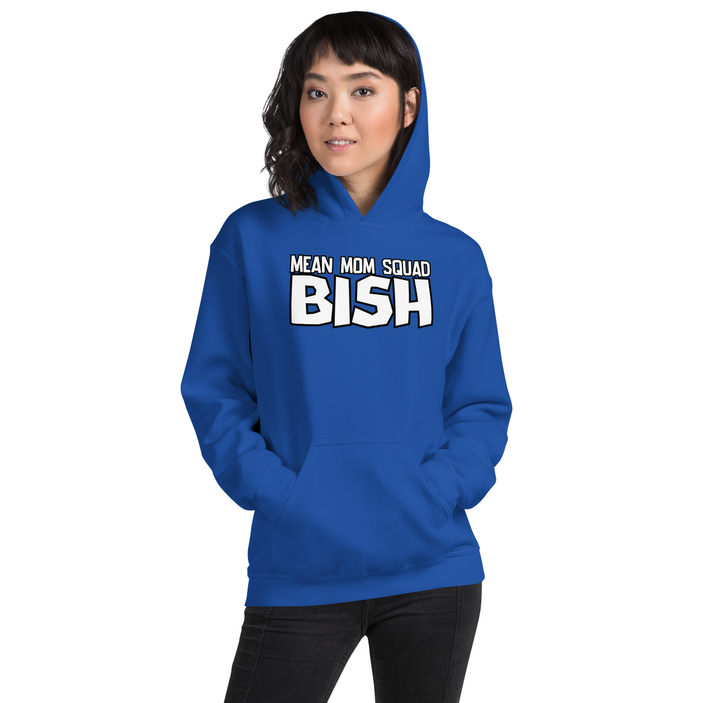 Mean Mom SQUAD BISH | Adult Gamer Hoodie