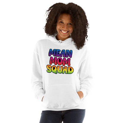 Mean Mom SQUAD | Colorful Adult Gamer Hoodie