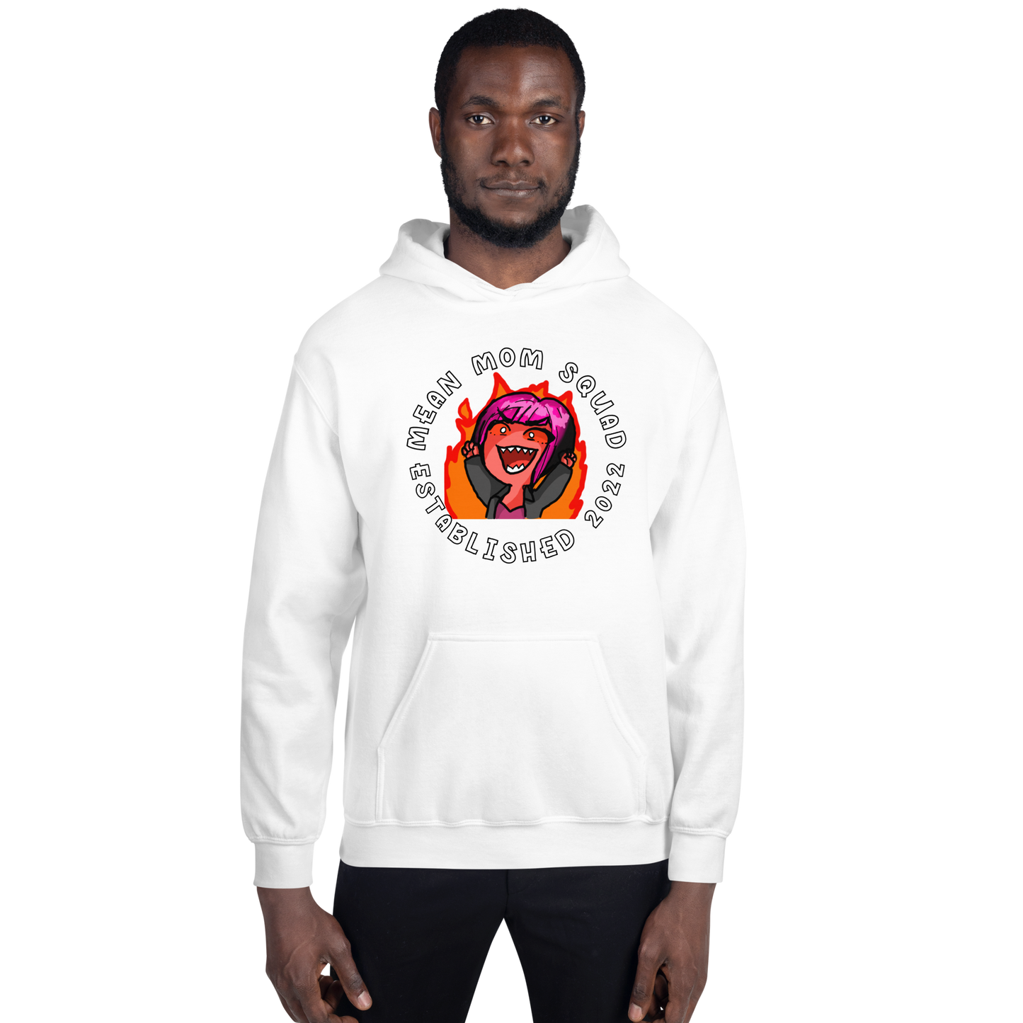 Mean Mom SQUAD Established | Adult Gamer Hoodie