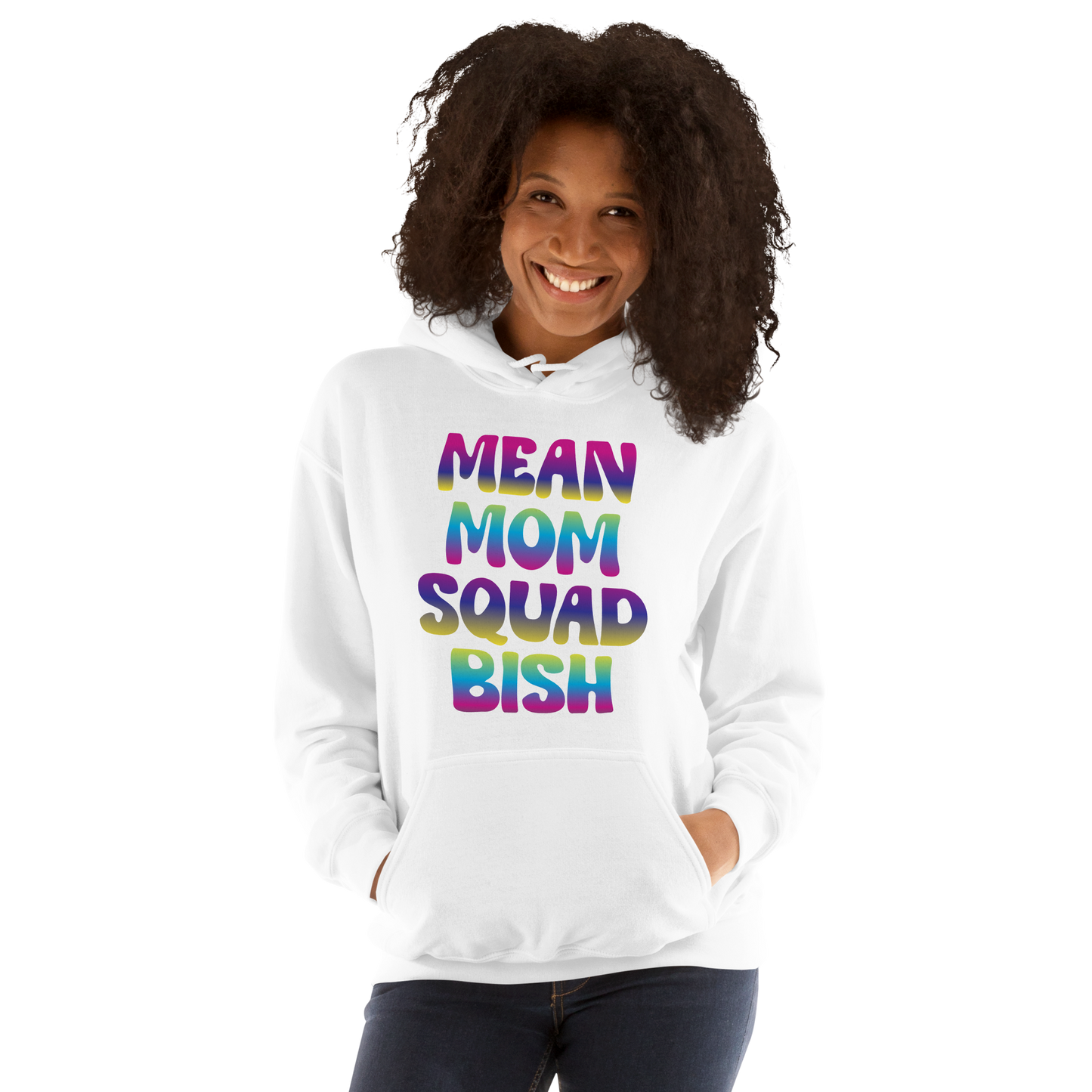 Mean Mom SQUAD BISH | Adult Gamer Hoodie