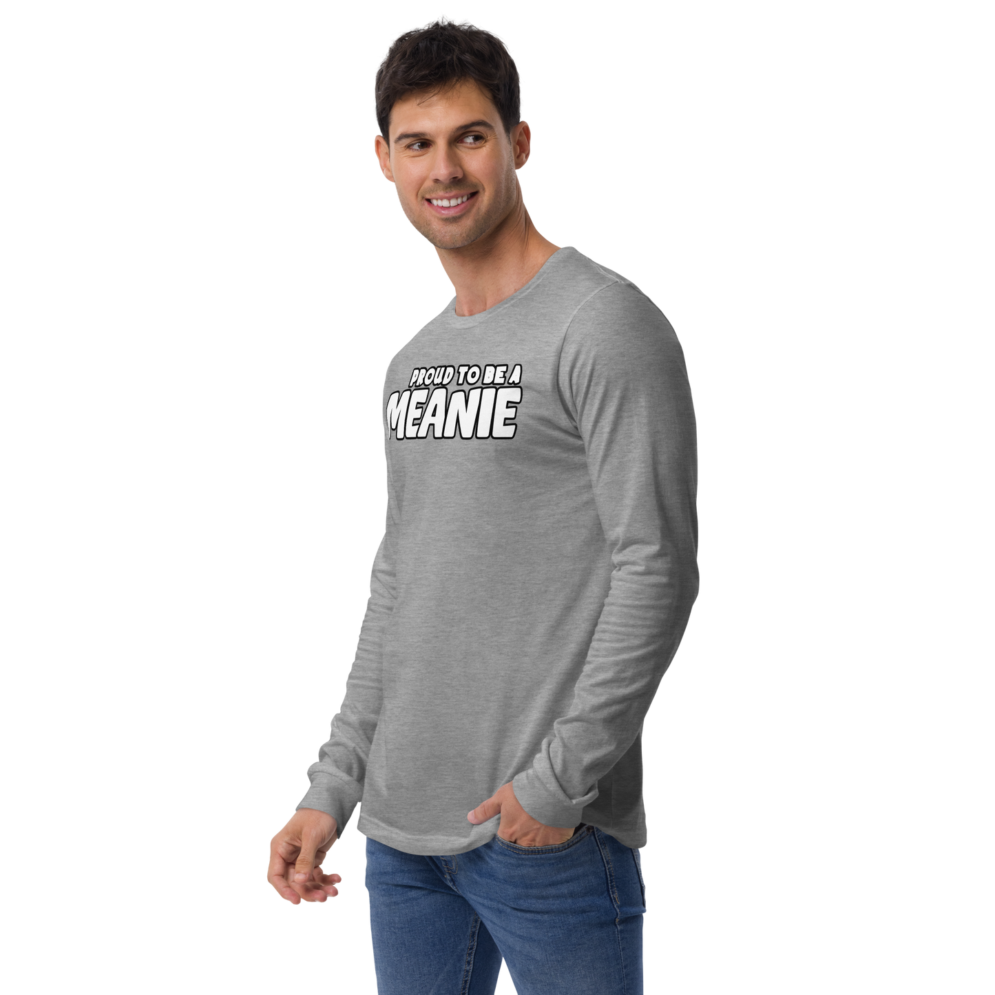 PROUD TO BE A MEANIE | Adult Long Sleeve Gamer Tee