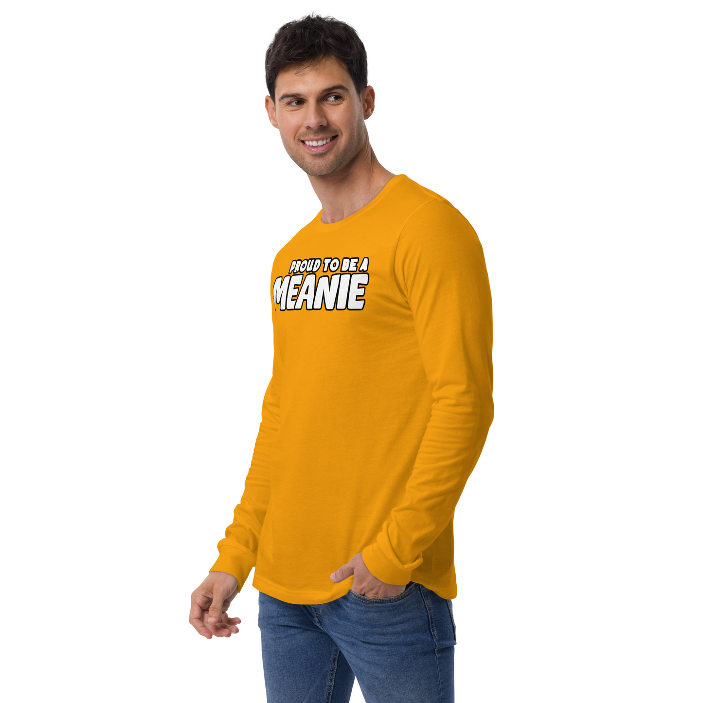 PROUD TO BE A MEANIE | Adult Long Sleeve Gamer Tee