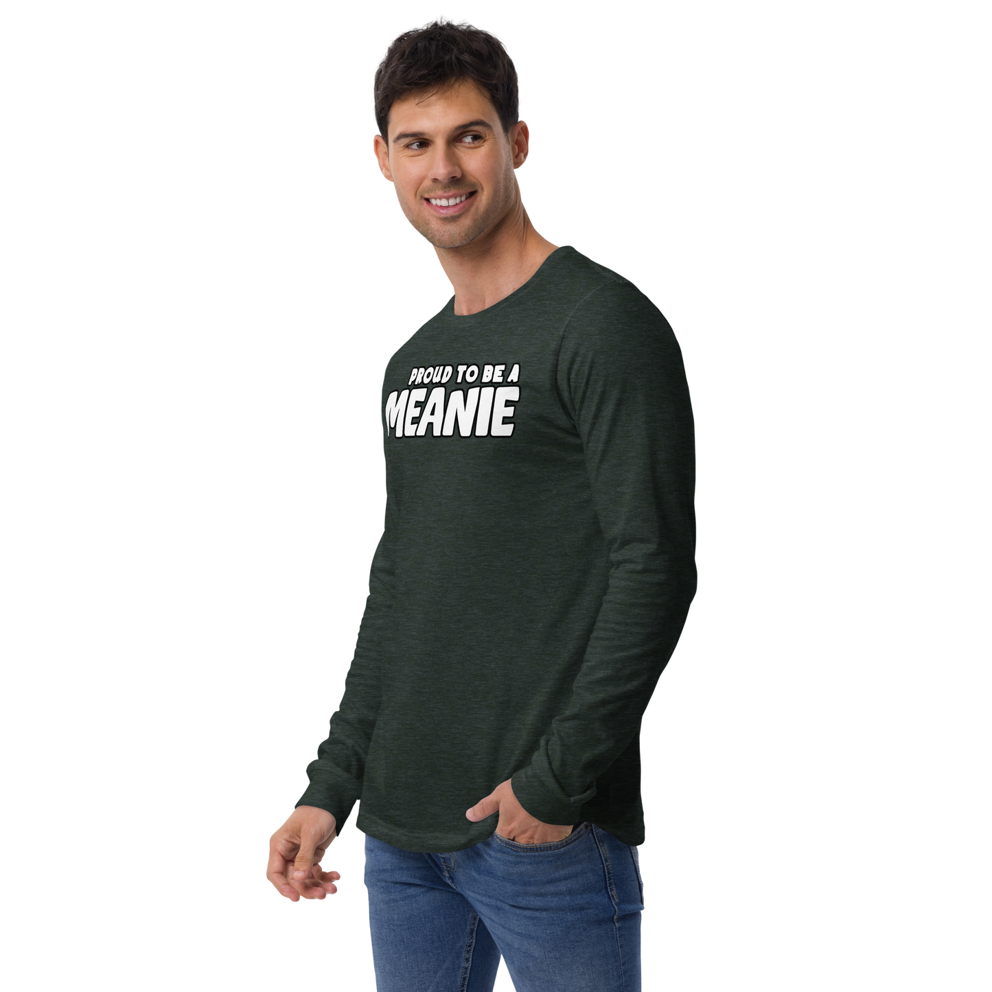 PROUD TO BE A MEANIE | Adult Long Sleeve Gamer Tee