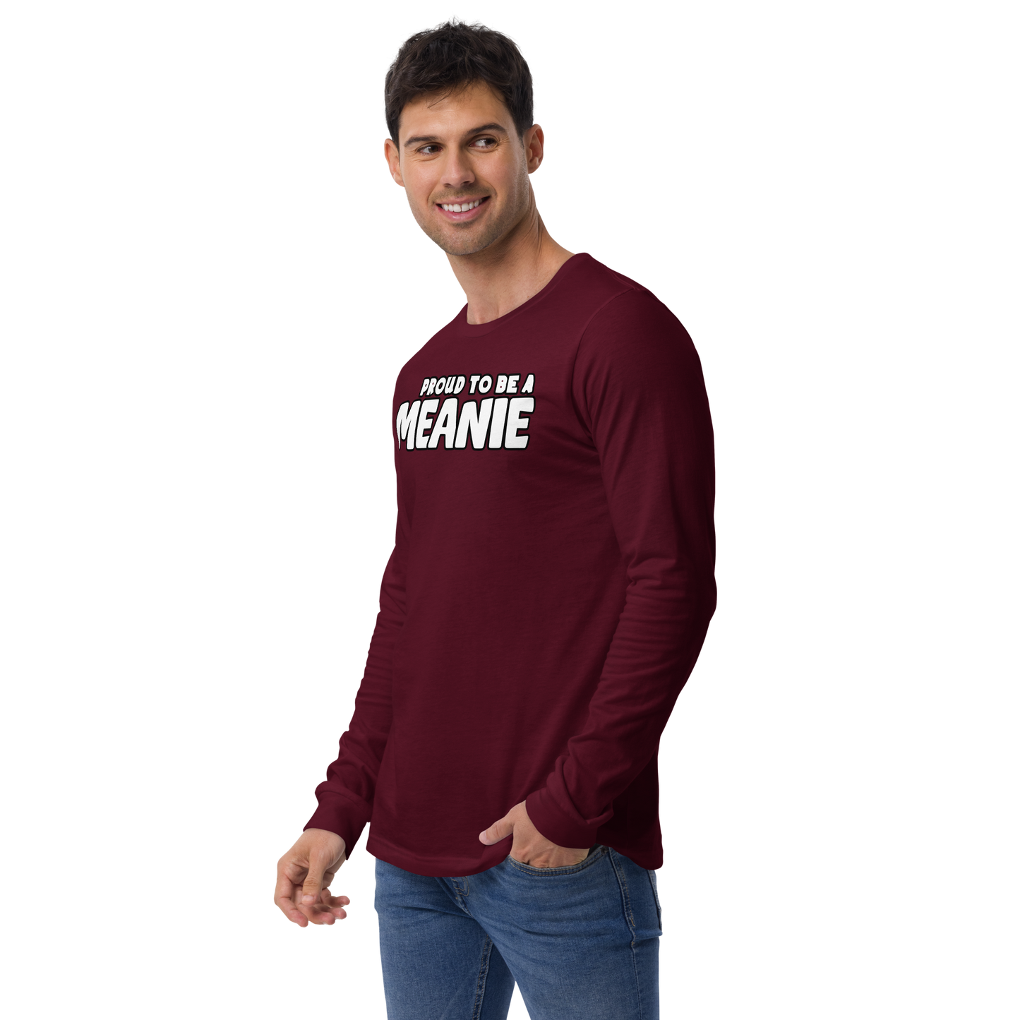 PROUD TO BE A MEANIE | Adult Long Sleeve Gamer Tee