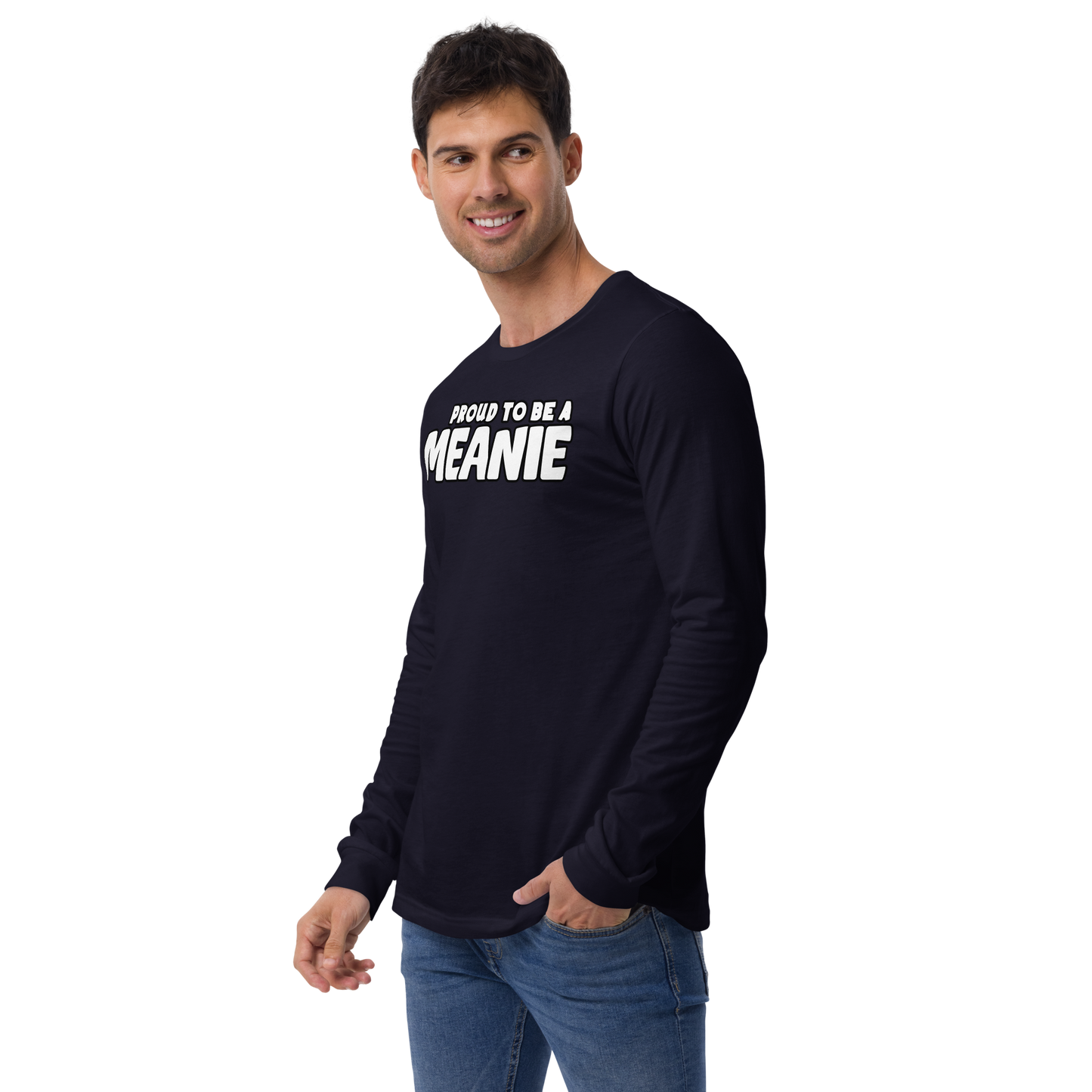 PROUD TO BE A MEANIE | Adult Long Sleeve Gamer Tee