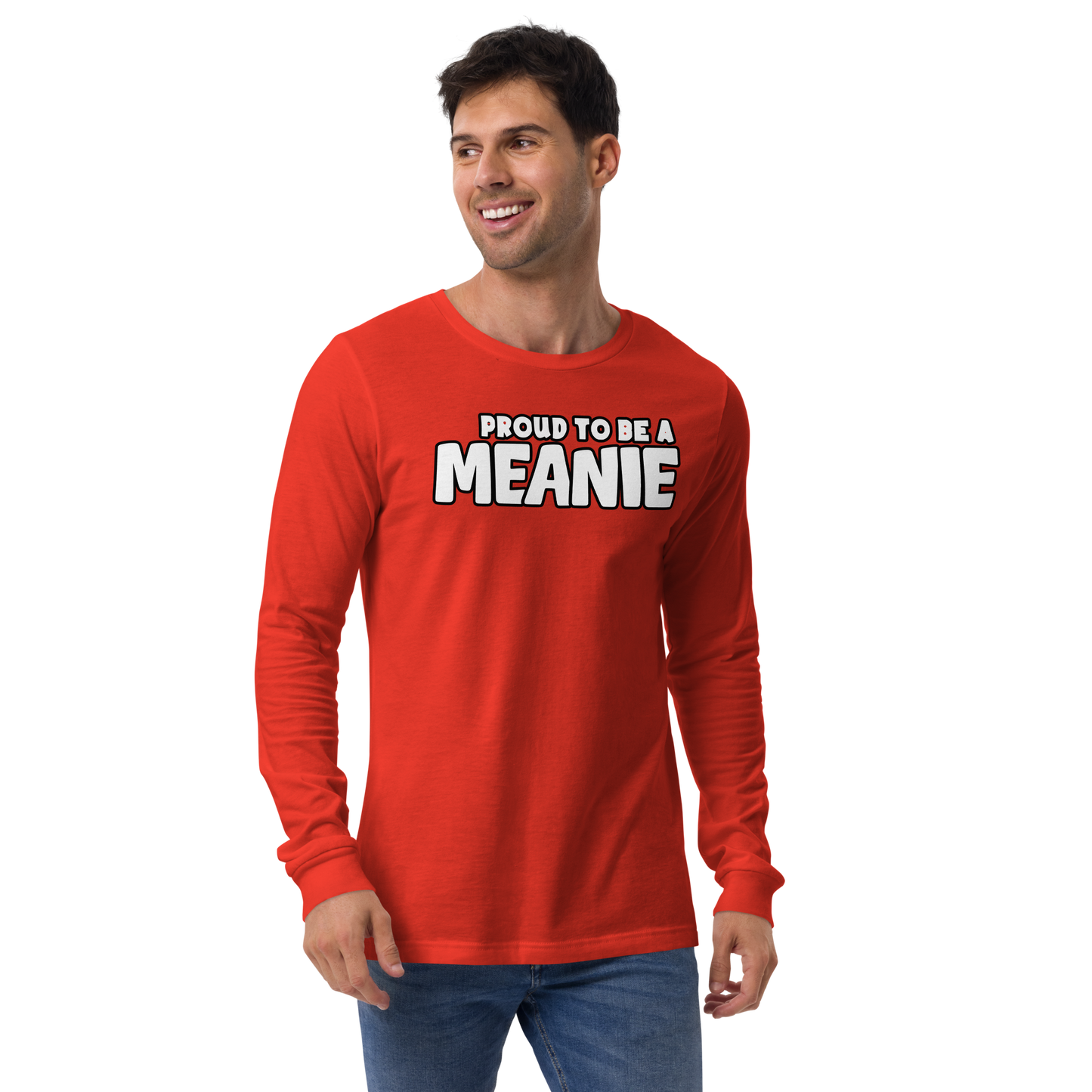 PROUD TO BE A MEANIE | Adult Long Sleeve Gamer Tee