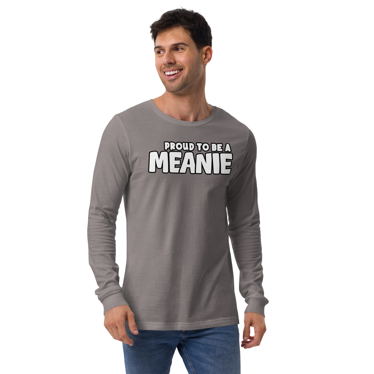 PROUD TO BE A MEANIE | Adult Long Sleeve Gamer Tee