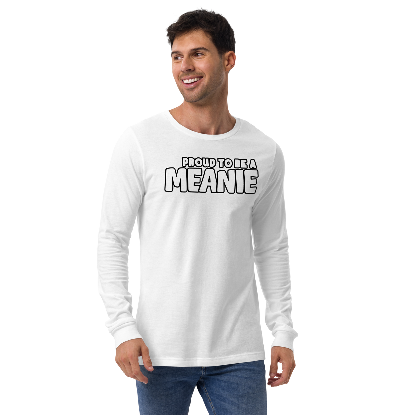 PROUD TO BE A MEANIE | Adult Long Sleeve Gamer Tee