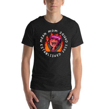 Mean Mom SQUAD Established | Super Soft Adult Gamer Tee