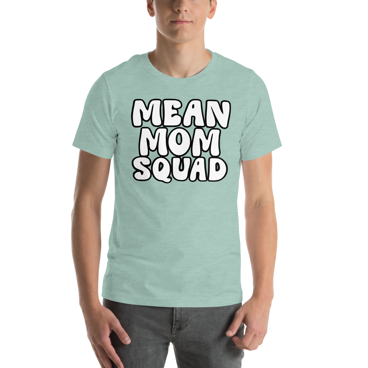 Mean Mom SQUAD | Super-Soft Adult Gamer Tee