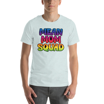 Mean Mom SQUAD | Colorful Super-Soft Adult Gamer Tee