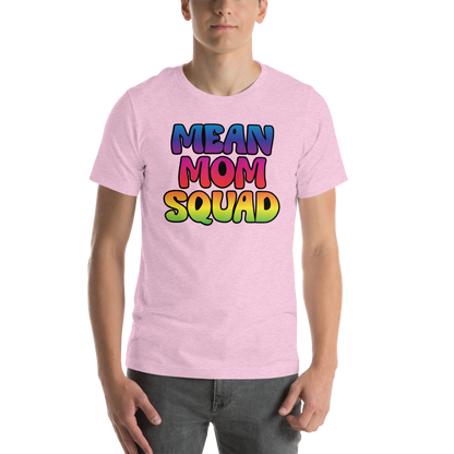 Mean Mom SQUAD | Colorful Super-Soft Adult Gamer Tee