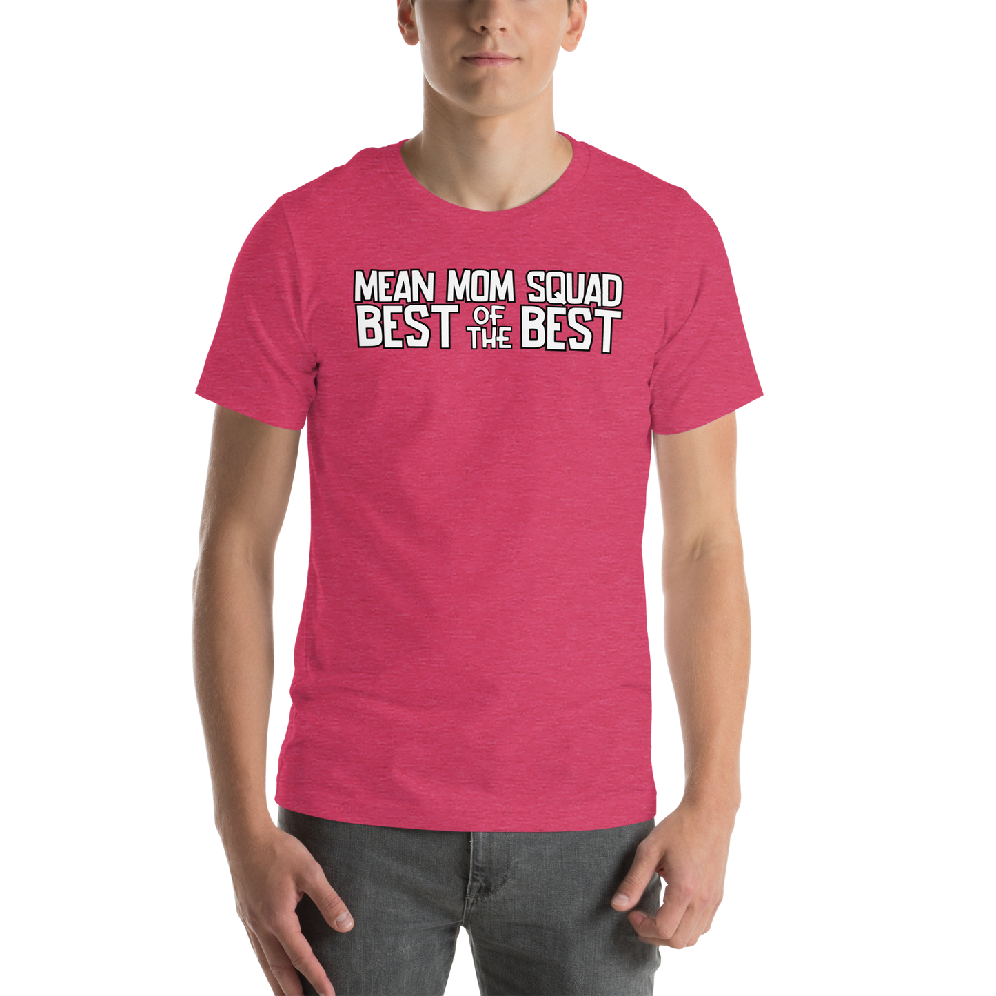 Mean Mom SQUAD BEST OF THE BEST | Super-Soft Adult Gamer Tee