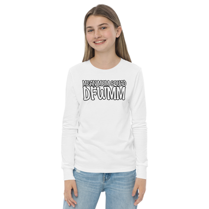 Mean Mom SQUAD DFWMM | Youth Long Sleeve Gamer Tee