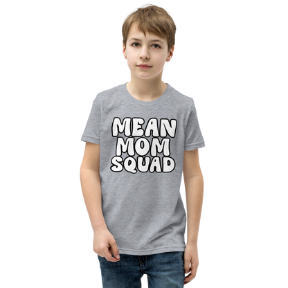 Mean Mom SQUAD | Super-Soft Youth Gamer Tee