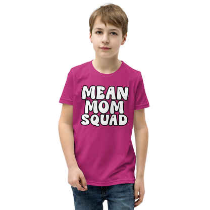 Mean Mom SQUAD | Super-Soft Youth Gamer Tee