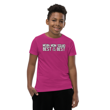 Mean Mom SQUAD BEST OF THE BEST | Super-Soft Youth Gamer Tee