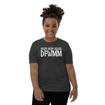 Mean Mom SQUAD DFWMM | Super-Soft Youth Gamer Tee