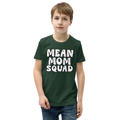 Mean Mom SQUAD | Super-Soft Youth Gamer Tee