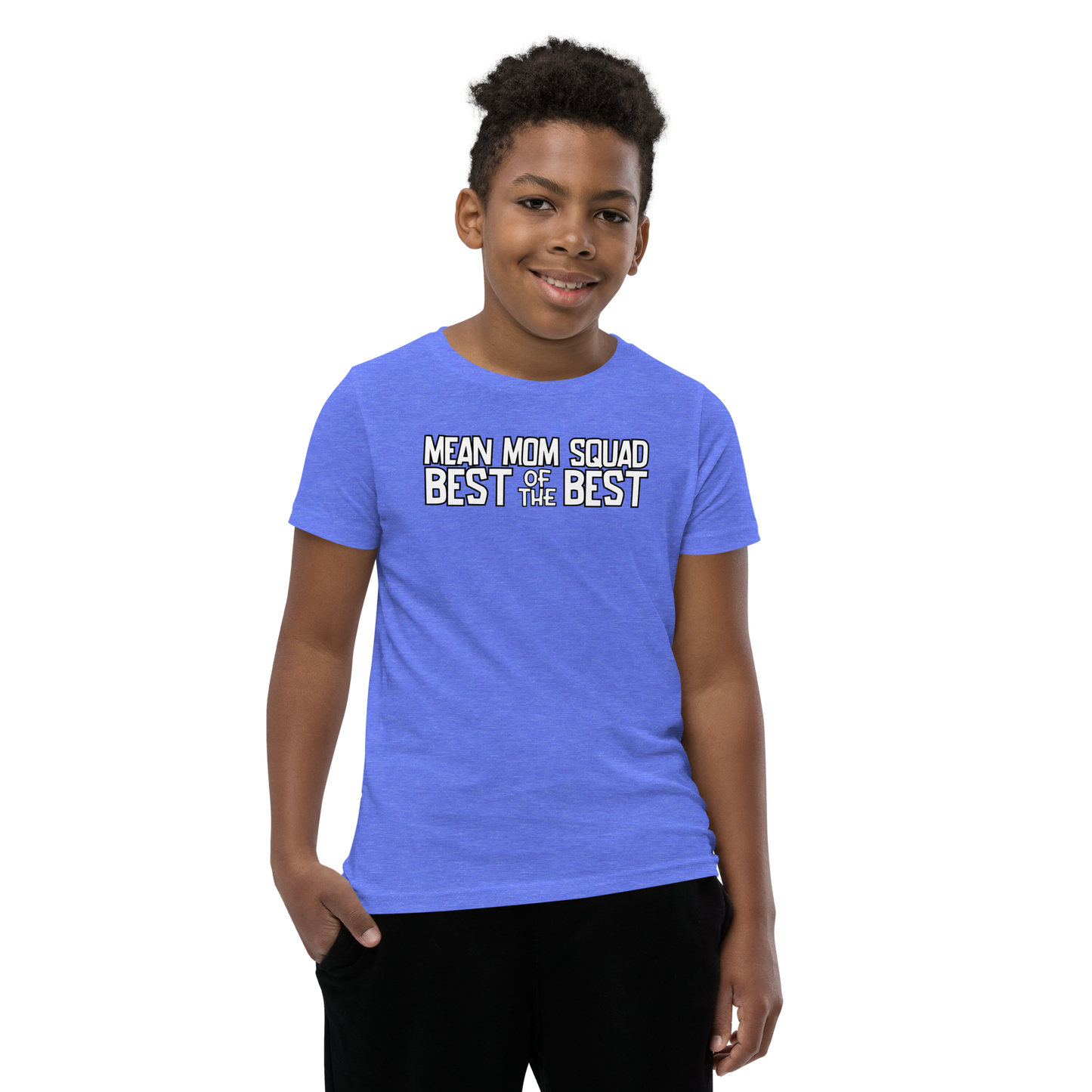 Mean Mom SQUAD BEST OF THE BEST | Super-Soft Youth Gamer Tee