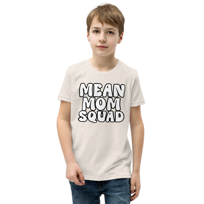 Mean Mom SQUAD | Super-Soft Youth Gamer Tee