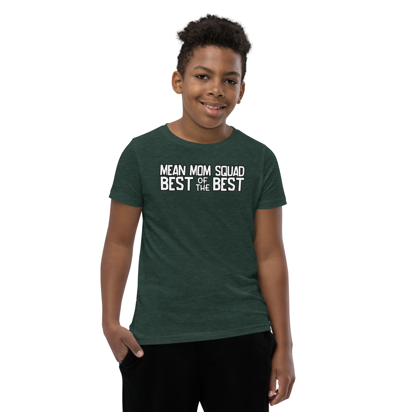 Mean Mom SQUAD BEST OF THE BEST | Super-Soft Youth Gamer Tee