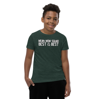 Mean Mom SQUAD BEST OF THE BEST | Super-Soft Youth Gamer Tee