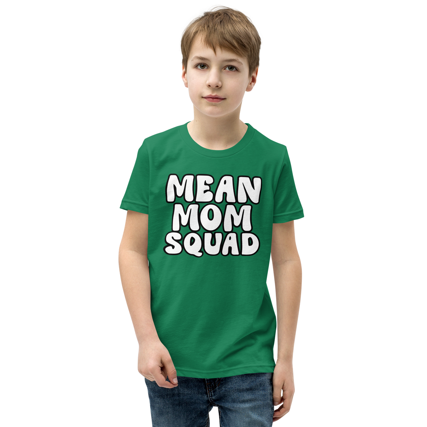 Mean Mom SQUAD | Super-Soft Youth Gamer Tee