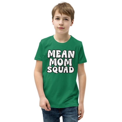 Mean Mom SQUAD | Super-Soft Youth Gamer Tee