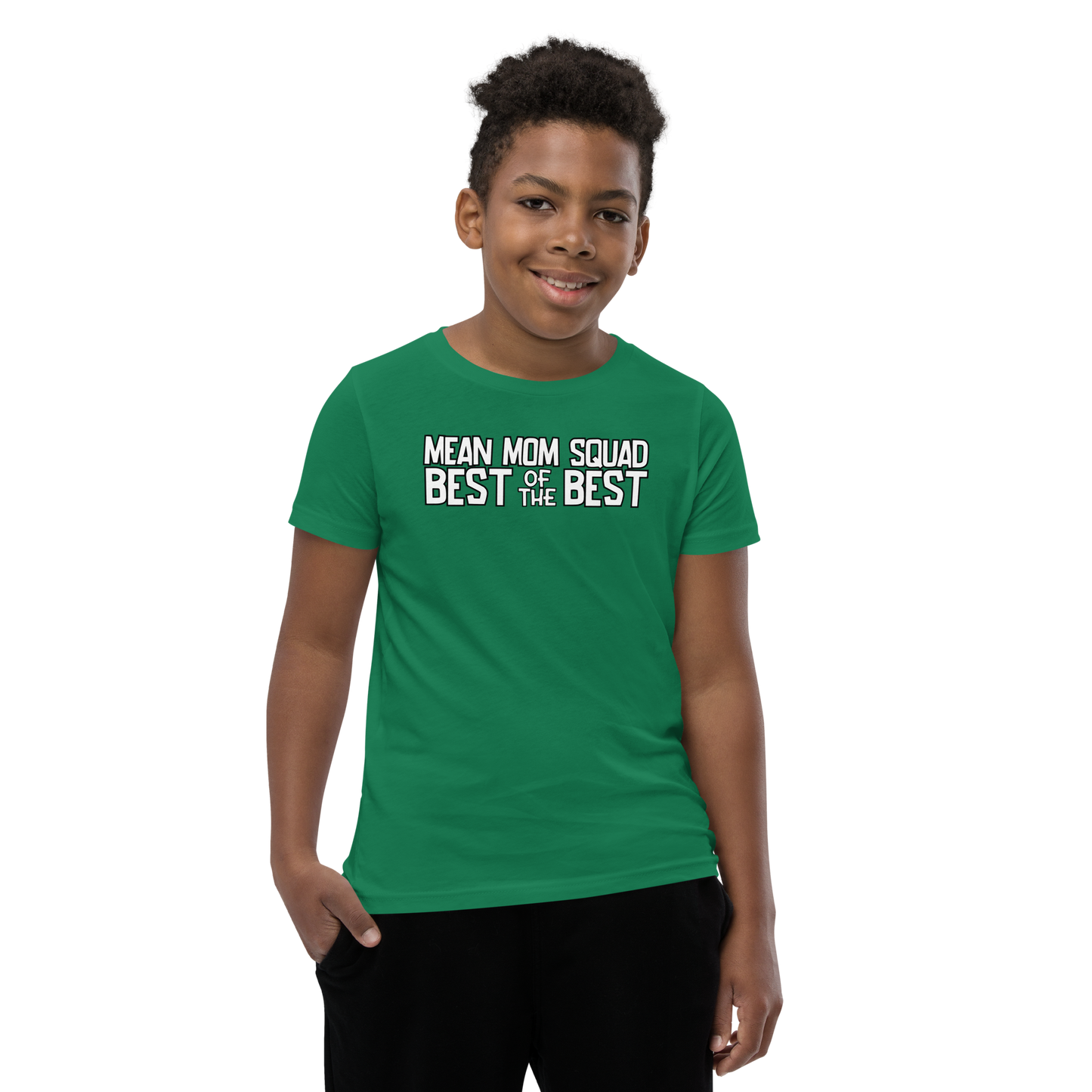 Mean Mom SQUAD BEST OF THE BEST | Super-Soft Youth Gamer Tee