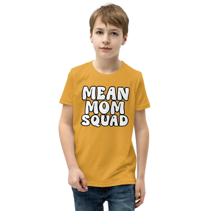 Mean Mom SQUAD | Super-Soft Youth Gamer Tee