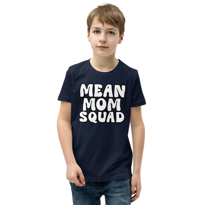 Mean Mom SQUAD | Super-Soft Youth Gamer Tee