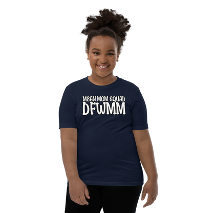 Mean Mom SQUAD DFWMM | Super-Soft Youth Gamer Tee