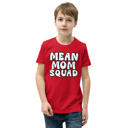 Mean Mom SQUAD | Super-Soft Youth Gamer Tee