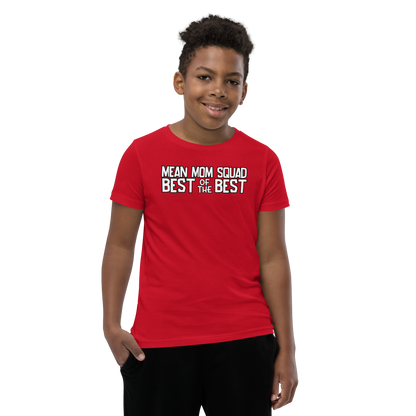 Mean Mom SQUAD BEST OF THE BEST | Super-Soft Youth Gamer Tee