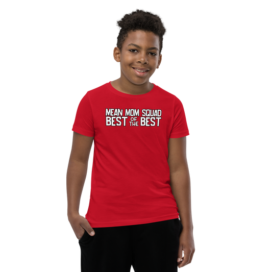 Mean Mom SQUAD BEST OF THE BEST | Super-Soft Youth Gamer Tee