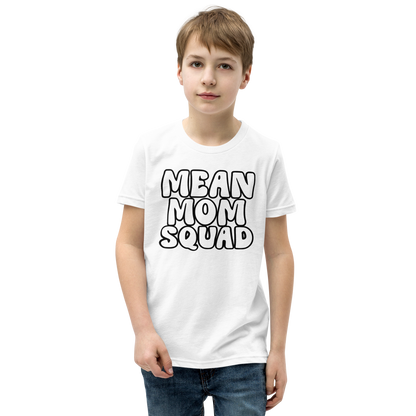 Mean Mom SQUAD | Super-Soft Youth Gamer Tee